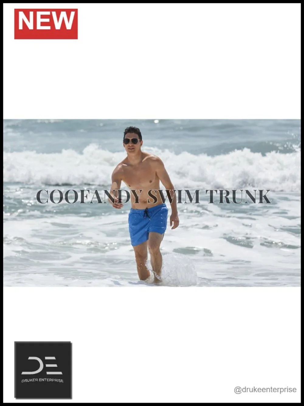 Quick Dry Board Shorts Swim Trunks with Mesh Brief Lining